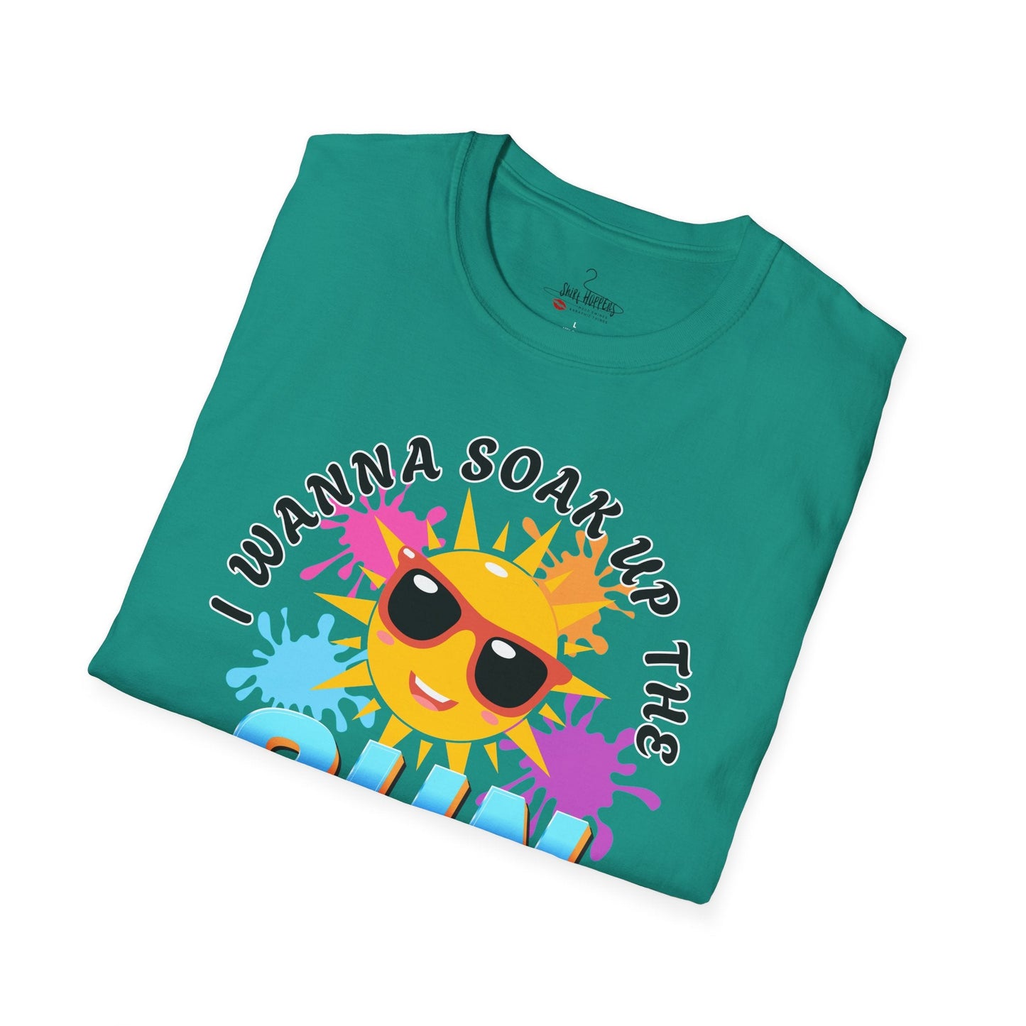 Vibrant Summer T-Shirt, Soar Up The Sun Tee, Unisex Graphic Shirt, Fun Beachwear, Perfect for Vacations, Summer Parties - Shirt Happens Graphics