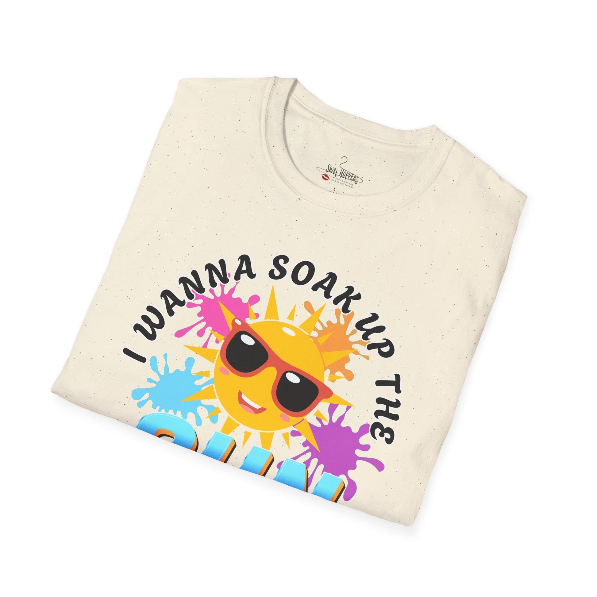 Vibrant Summer T-Shirt, Soar Up The Sun Tee, Unisex Graphic Shirt, Fun Beachwear, Perfect for Vacations, Summer Parties - Shirt Happens Graphics