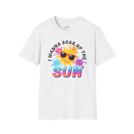 Vibrant Summer T-Shirt, Soar Up The Sun Tee, Unisex Graphic Shirt, Fun Beachwear, Perfect for Vacations, Summer Parties - Shirt Happens Graphics