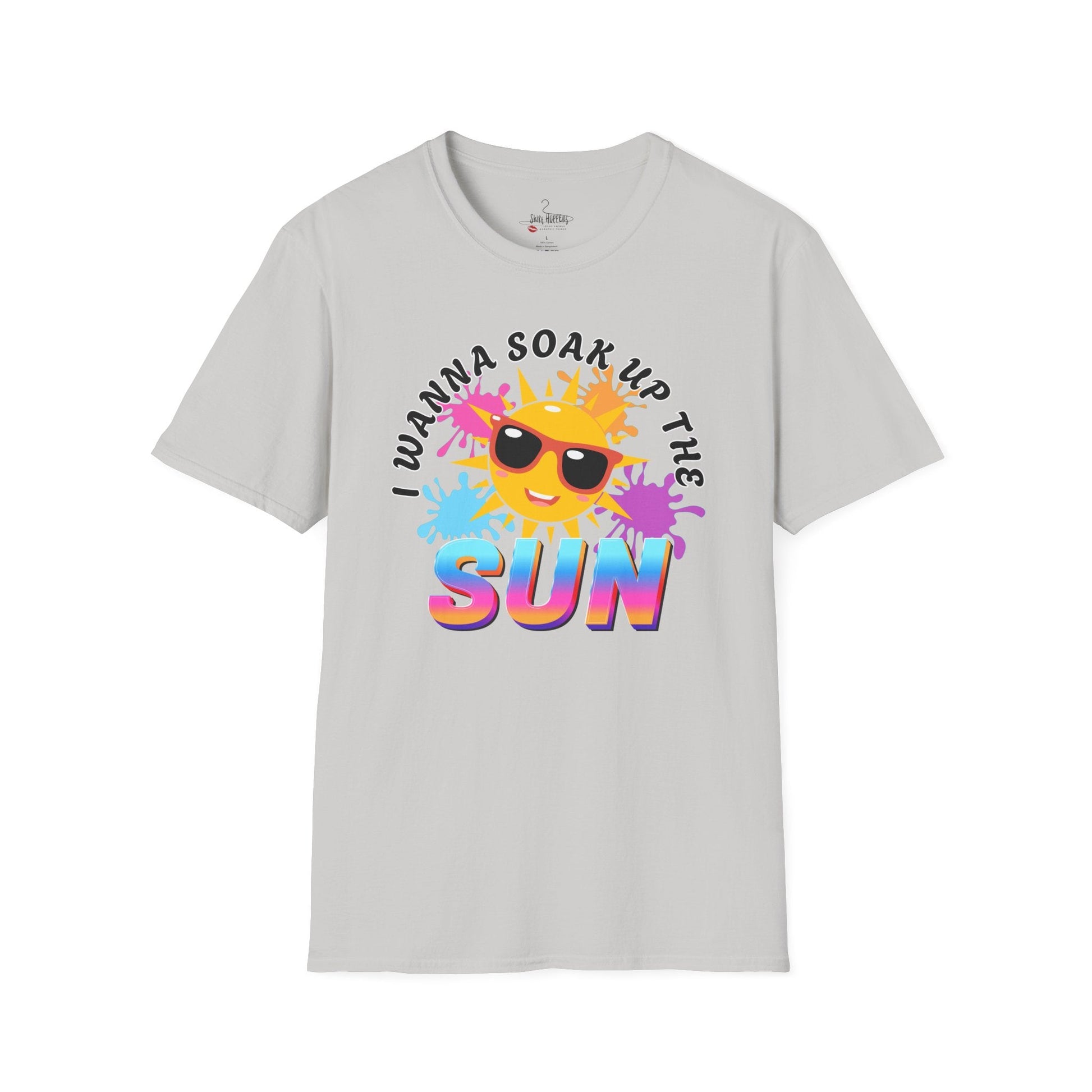 Vibrant Summer T-Shirt, Soar Up The Sun Tee, Unisex Graphic Shirt, Fun Beachwear, Perfect for Vacations, Summer Parties - Shirt Happens Graphics
