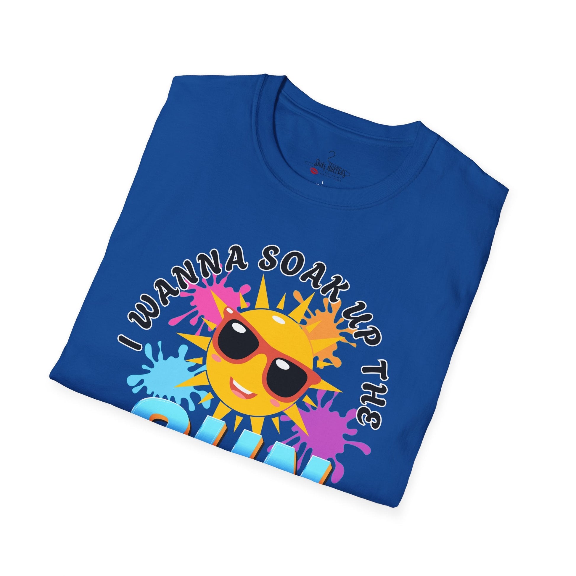 Vibrant Summer T-Shirt, Soar Up The Sun Tee, Unisex Graphic Shirt, Fun Beachwear, Perfect for Vacations, Summer Parties - Shirt Happens Graphics