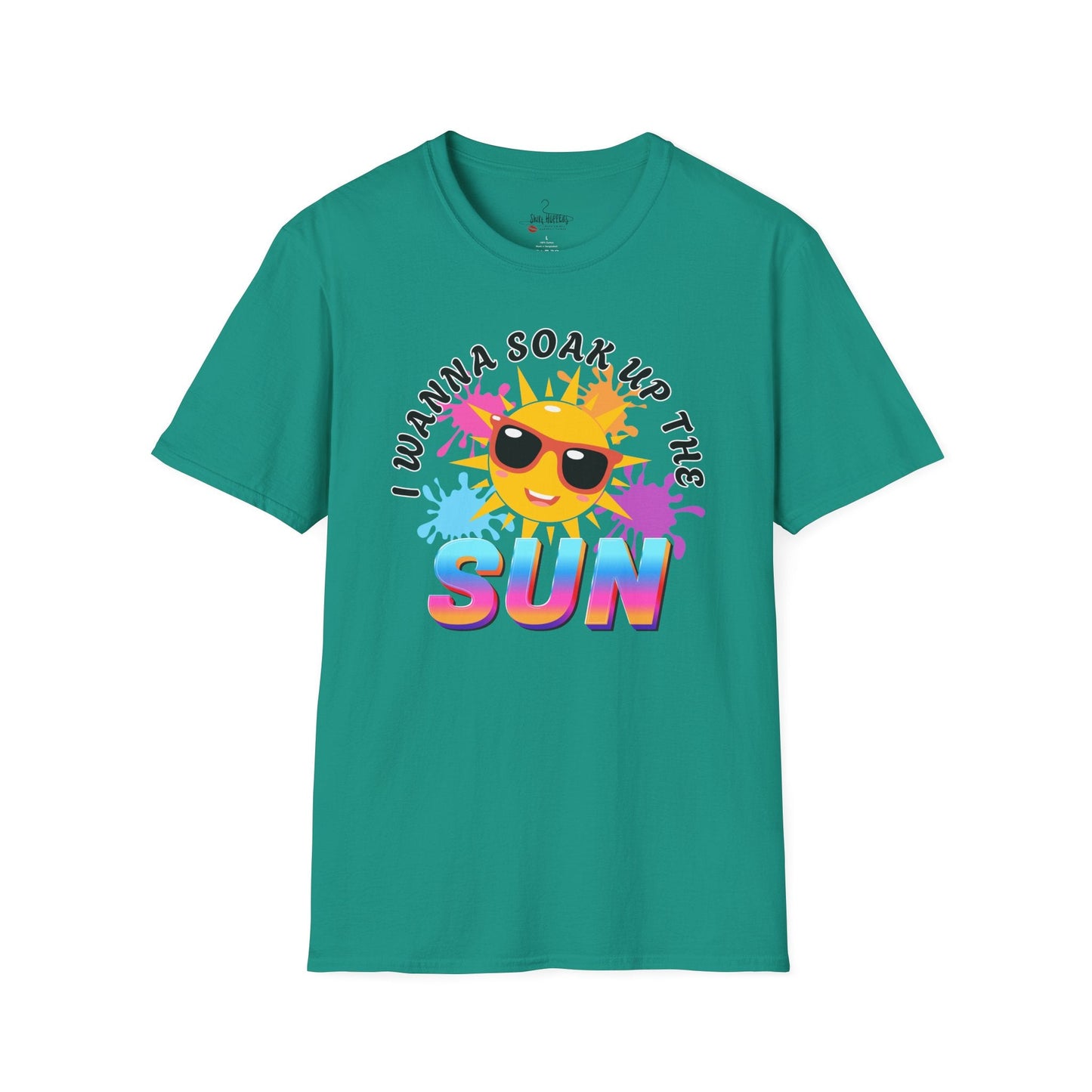 Vibrant Summer T-Shirt, Soar Up The Sun Tee, Unisex Graphic Shirt, Fun Beachwear, Perfect for Vacations, Summer Parties - Shirt Happens Graphics