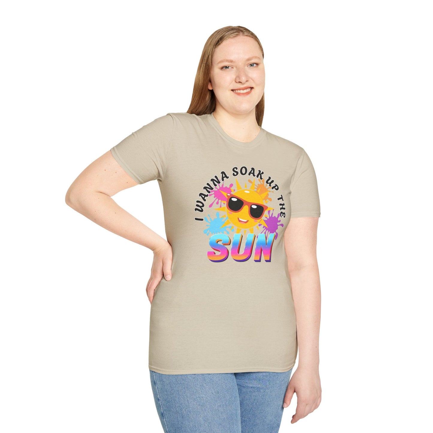 Vibrant Summer T-Shirt, Soar Up The Sun Tee, Unisex Graphic Shirt, Fun Beachwear, Perfect for Vacations, Summer Parties - Shirt Happens Graphics