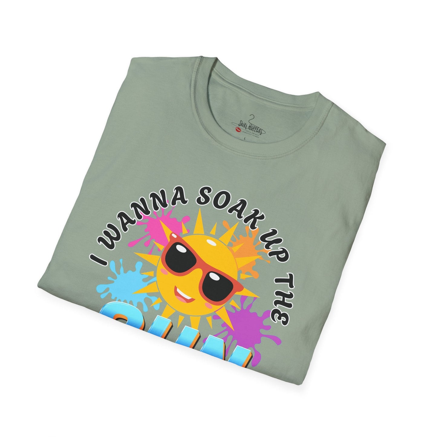 Vibrant Summer T-Shirt, Soar Up The Sun Tee, Unisex Graphic Shirt, Fun Beachwear, Perfect for Vacations, Summer Parties - Shirt Happens Graphics