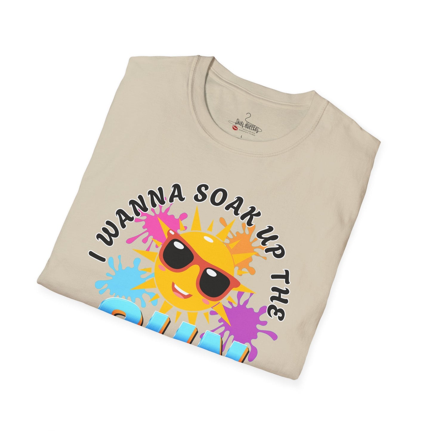 Vibrant Summer T-Shirt, Soar Up The Sun Tee, Unisex Graphic Shirt, Fun Beachwear, Perfect for Vacations, Summer Parties - Shirt Happens Graphics