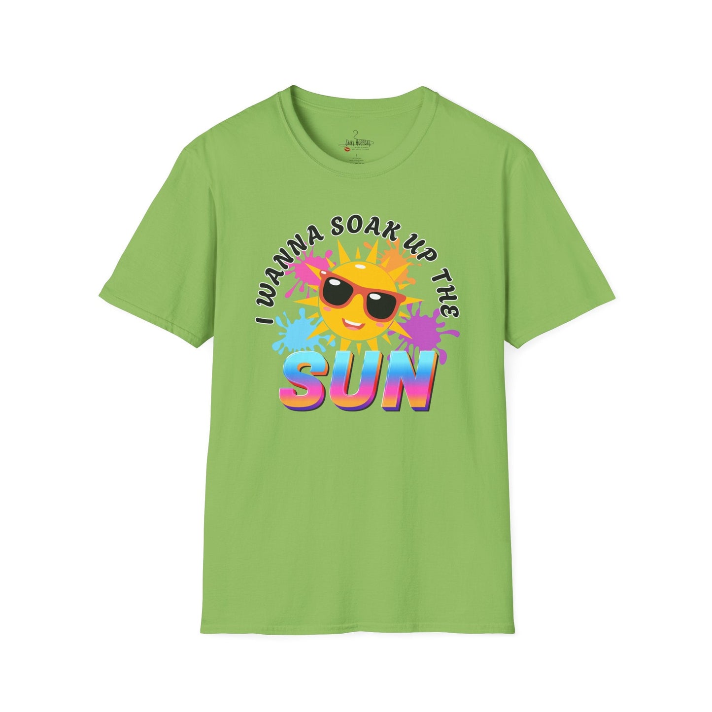 Vibrant Summer T-Shirt, Soar Up The Sun Tee, Unisex Graphic Shirt, Fun Beachwear, Perfect for Vacations, Summer Parties - Shirt Happens Graphics