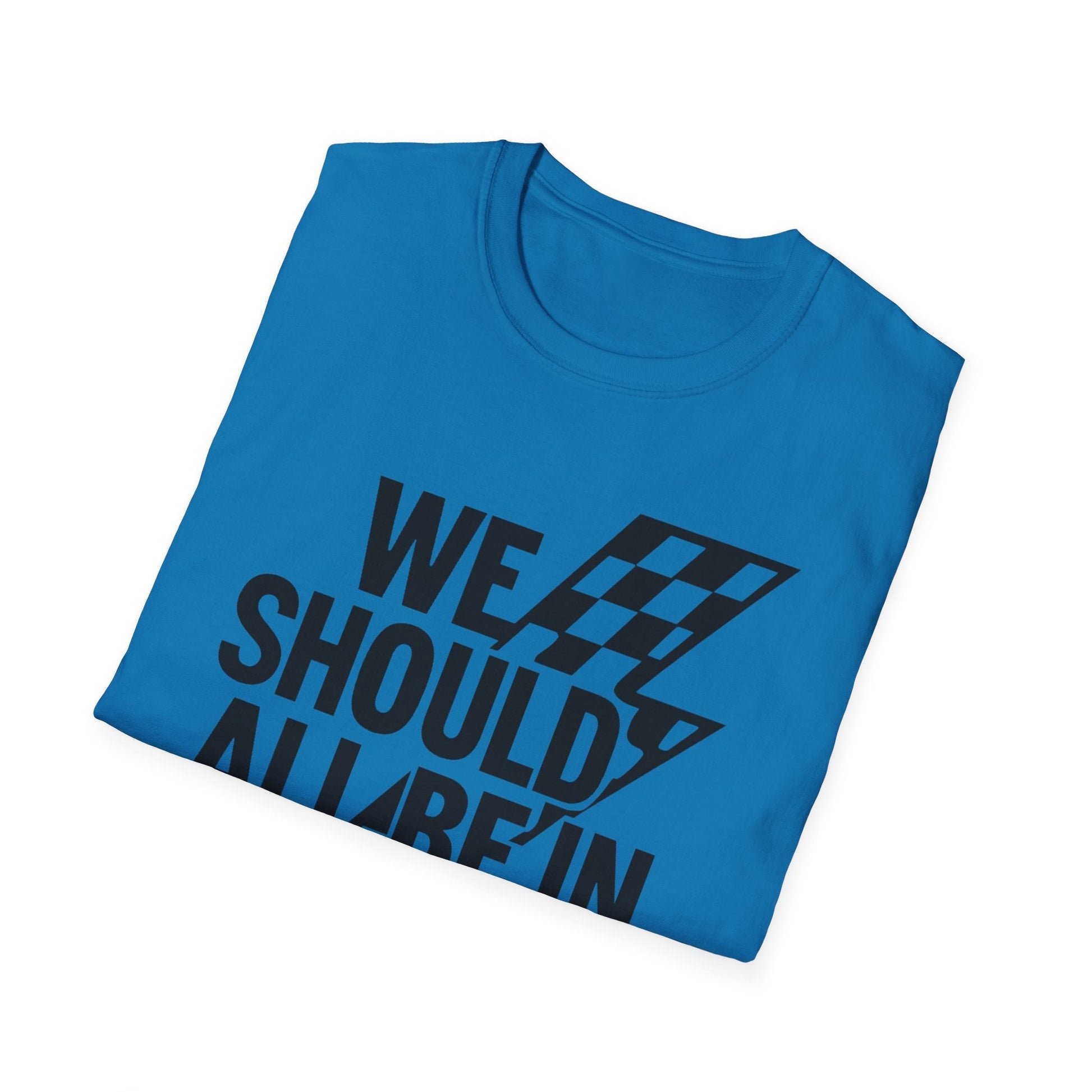 We Should All Be in Therapy Tee - Trendy Mental Health Reminder - Shirt Happens Graphics
