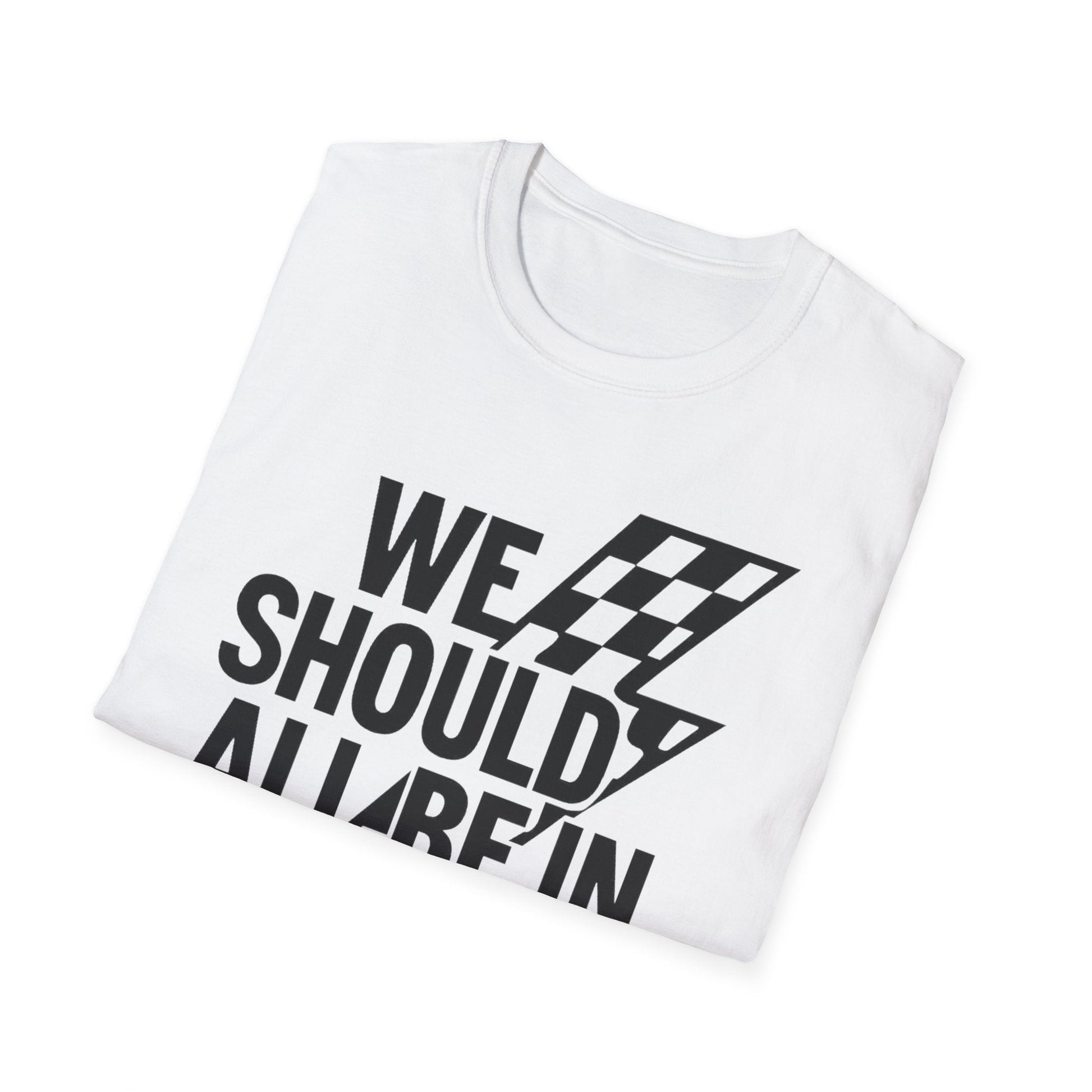 We Should All Be in Therapy Tee - Trendy Mental Health Reminder - Shirt Happens Graphics