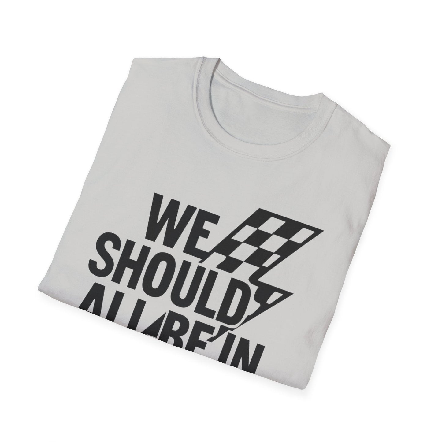 We Should All Be in Therapy Tee - Trendy Mental Health Reminder - Shirt Happens Graphics