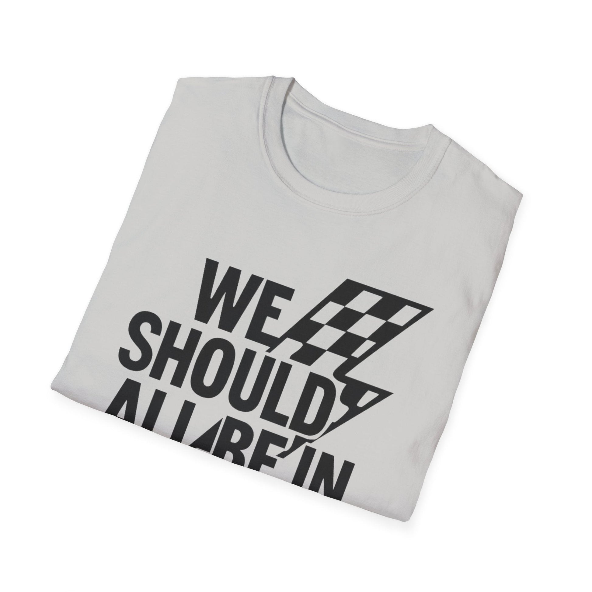 We Should All Be in Therapy Tee - Trendy Mental Health Reminder - Shirt Happens Graphics