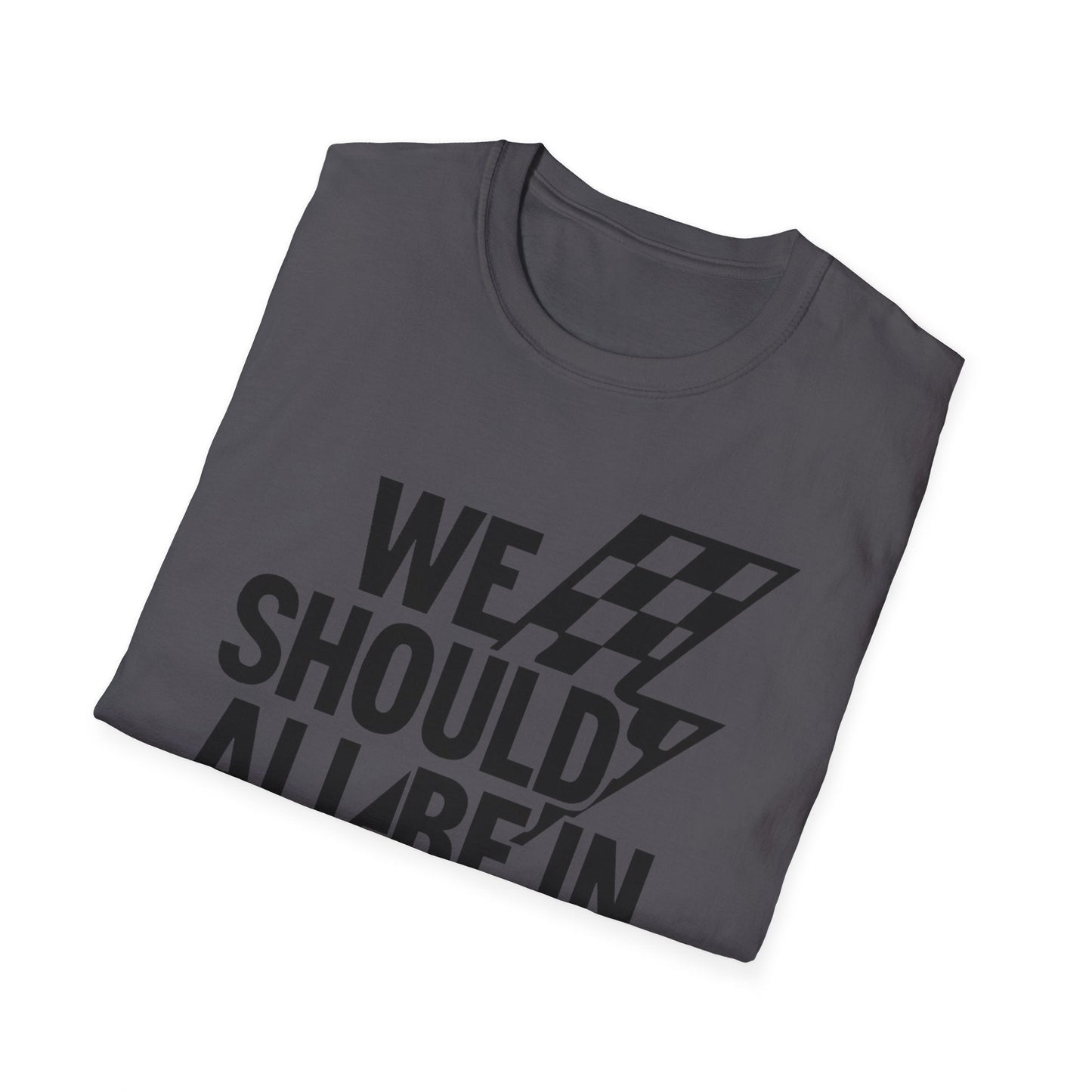 We Should All Be in Therapy Tee - Trendy Mental Health Reminder - Shirt Happens Graphics