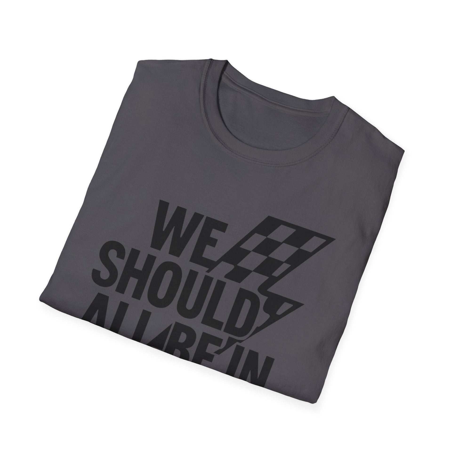 We Should All Be in Therapy Tee - Trendy Mental Health Reminder - Shirt Happens Graphics
