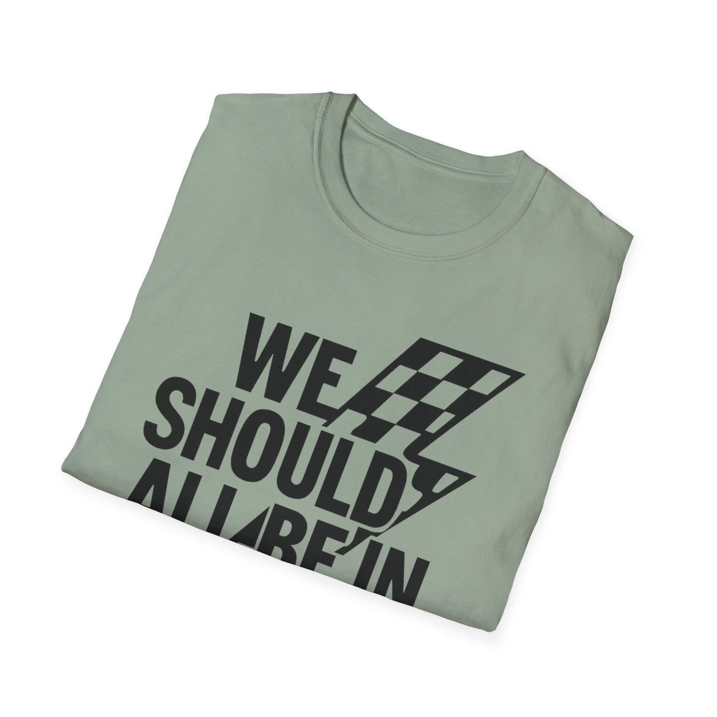 We Should All Be in Therapy Tee - Trendy Mental Health Reminder - Shirt Happens Graphics