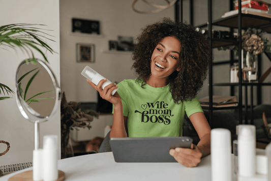 Wife Mom Boss T-Shirt, Women's Empowerment Tee, Gift for Moms, Casual Wear, Perfect for Mother's Day - Shirt Happens Graphics