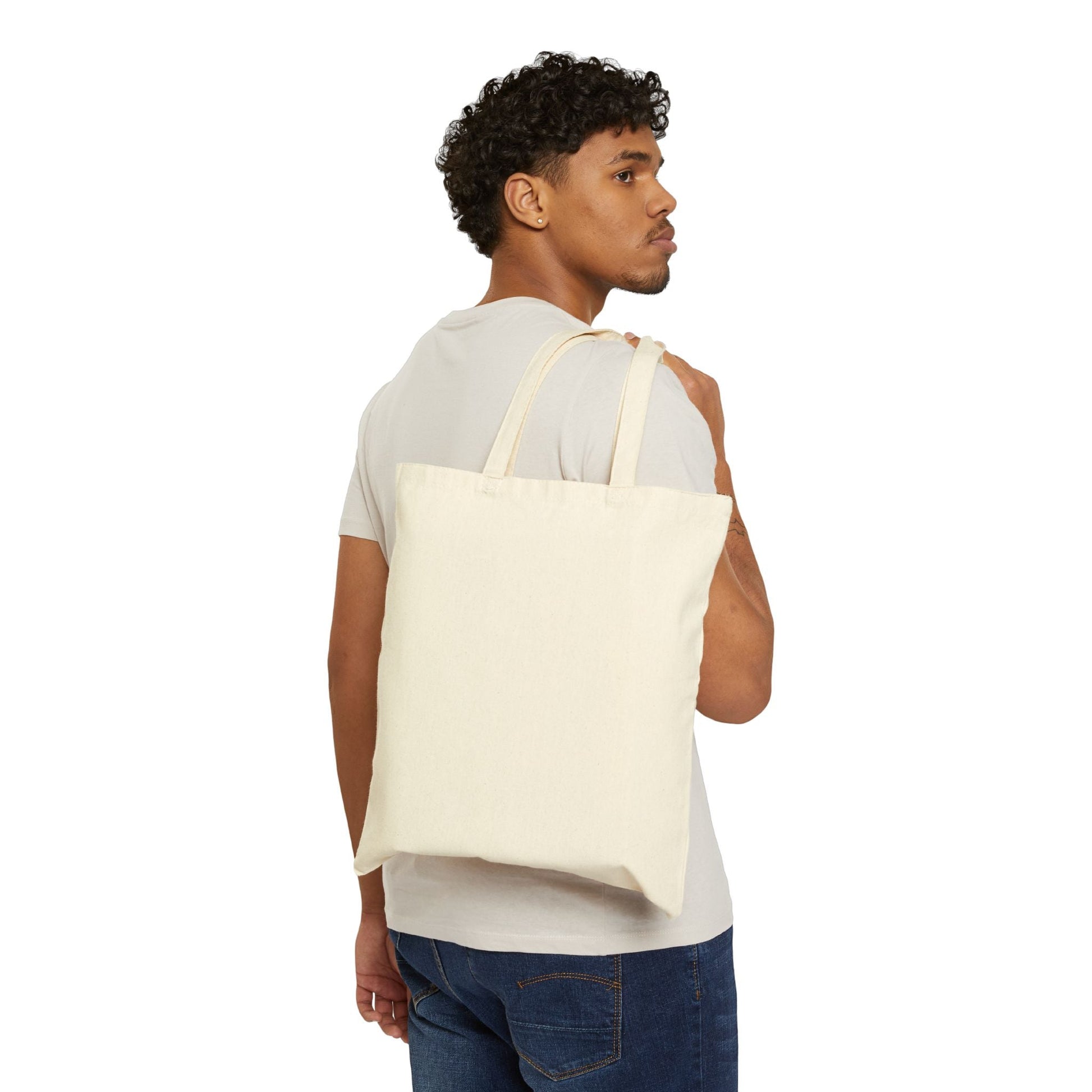 Wildflower Soul Cotton Canvas Tote Bag | Eco - Friendly Shopping Bag, Beach Tote, Gift Bag, Floral Tote, Reusable Grocery Bag - Shirt Happens Graphics