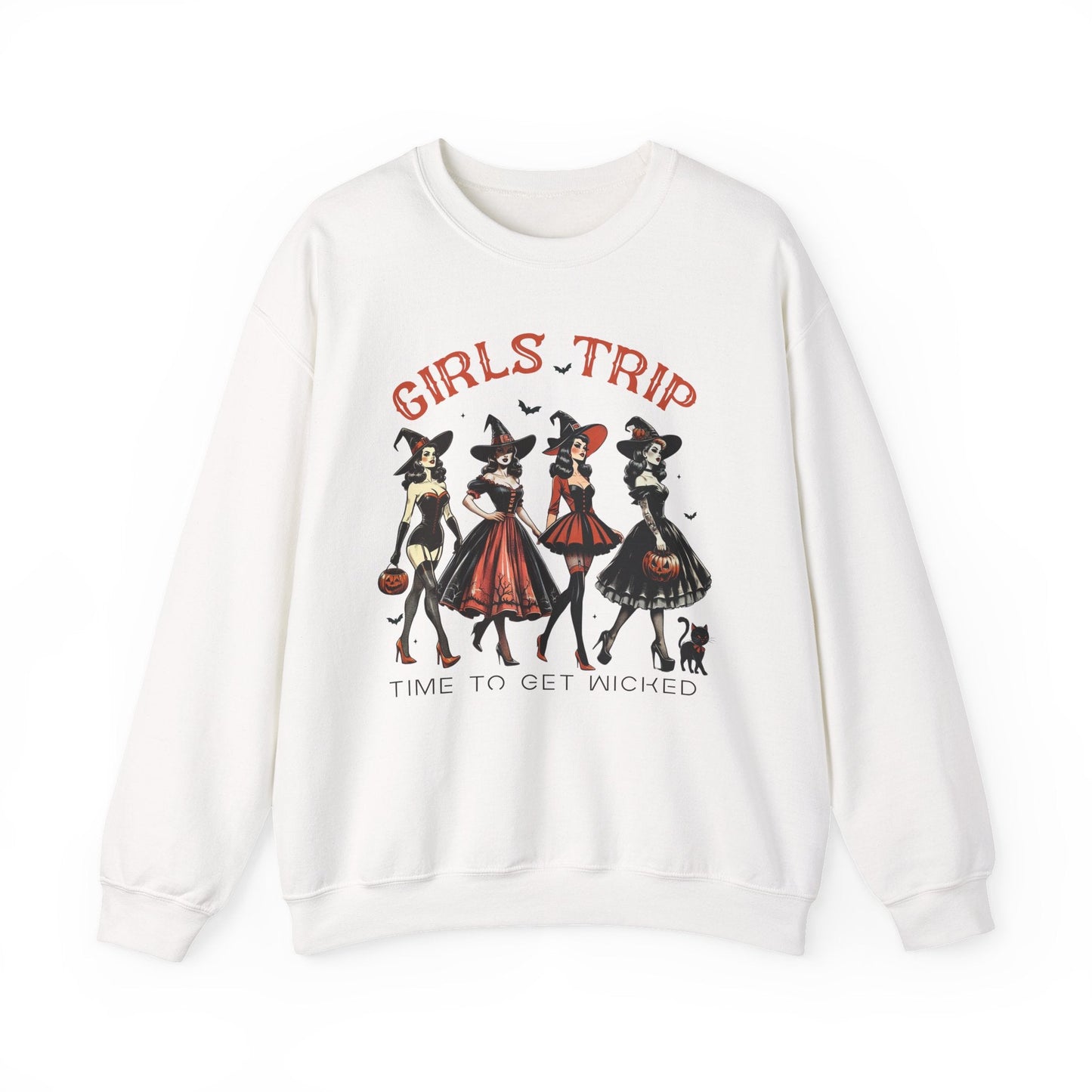 Witchy Girls Trip Sweatshirt - Shirt Happens Graphics