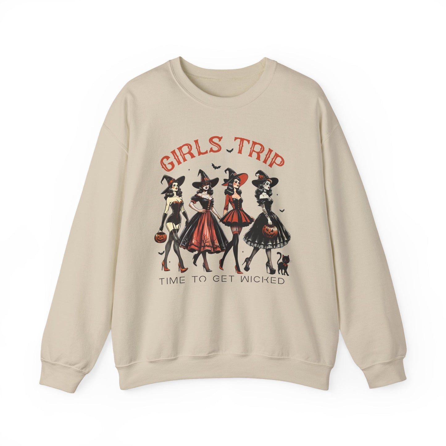 Witchy Girls Trip Sweatshirt - Shirt Happens Graphics