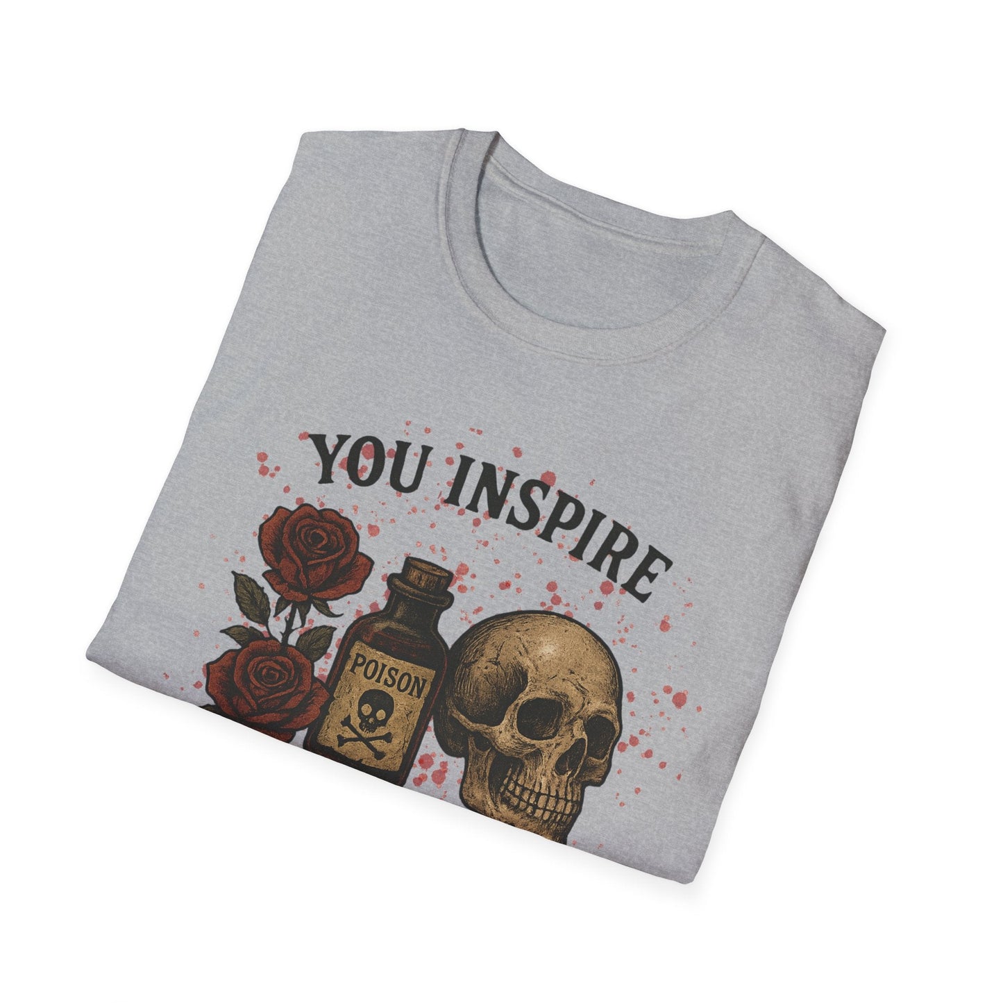 You Inspire My Inner Serial Killer T-Shirt - Tee for Halloween, Horror and True Crime Fans - Shirt Happens Graphics