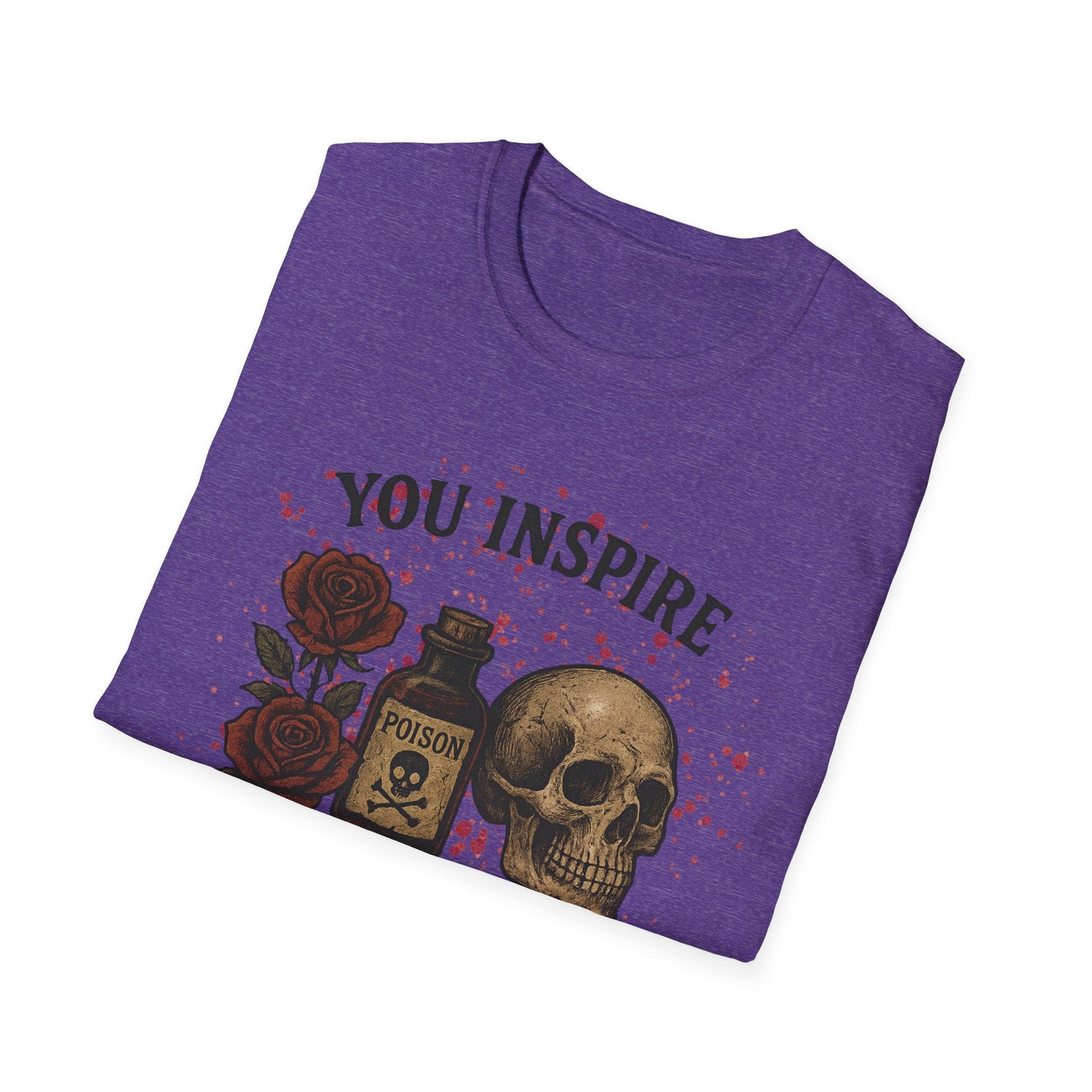 You Inspire My Inner Serial Killer T-Shirt - Tee for Halloween, Horror and True Crime Fans - Shirt Happens Graphics