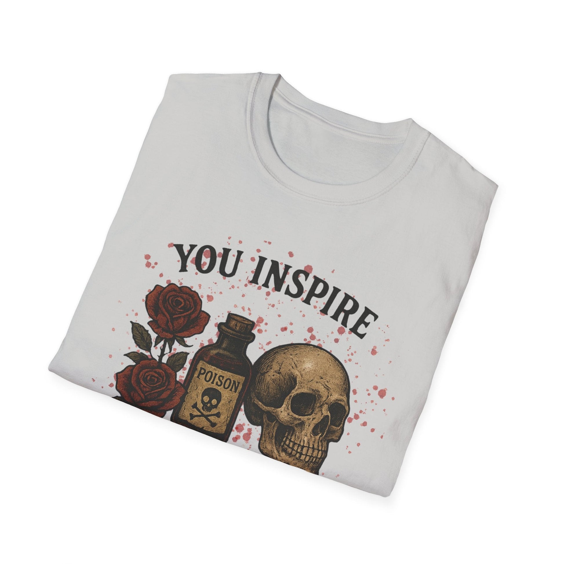 You Inspire My Inner Serial Killer T-Shirt - Tee for Halloween, Horror and True Crime Fans - Shirt Happens Graphics