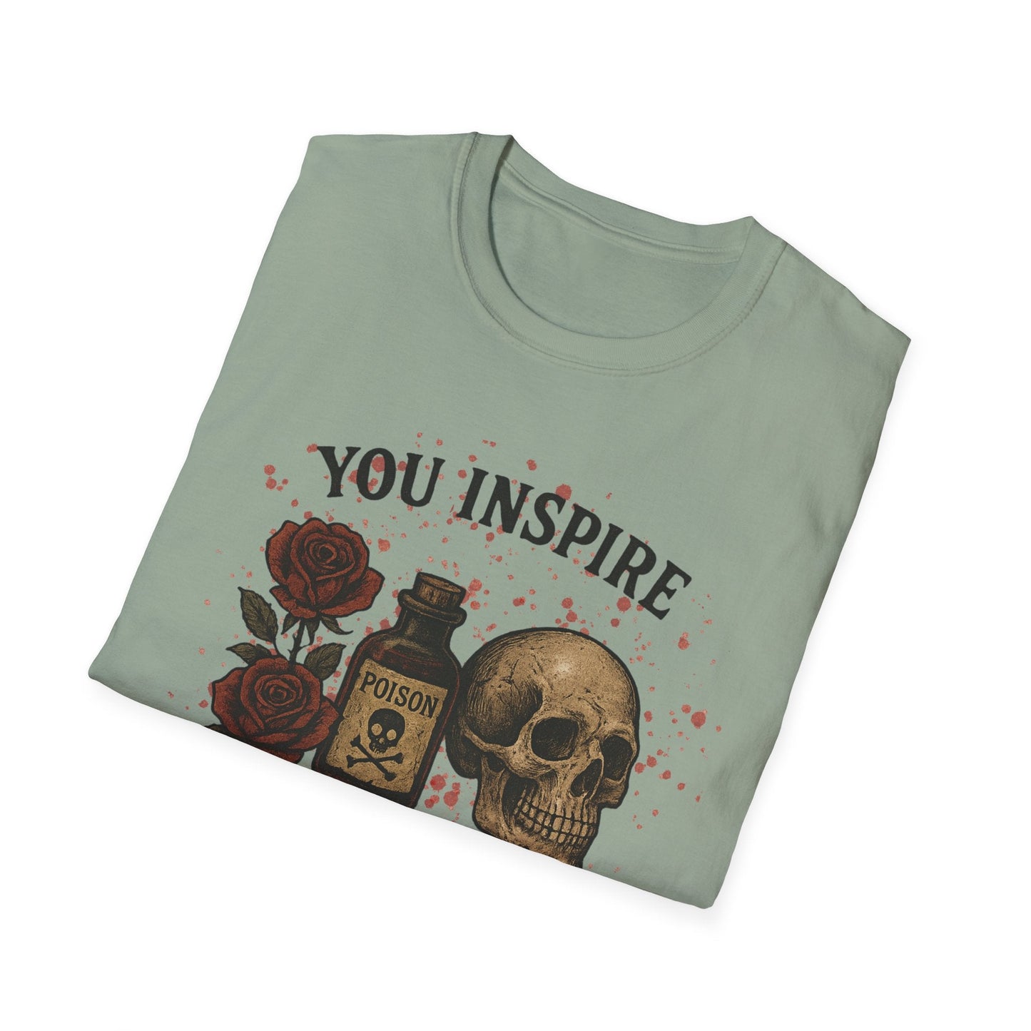 You Inspire My Inner Serial Killer T-Shirt - Tee for Halloween, Horror and True Crime Fans - Shirt Happens Graphics